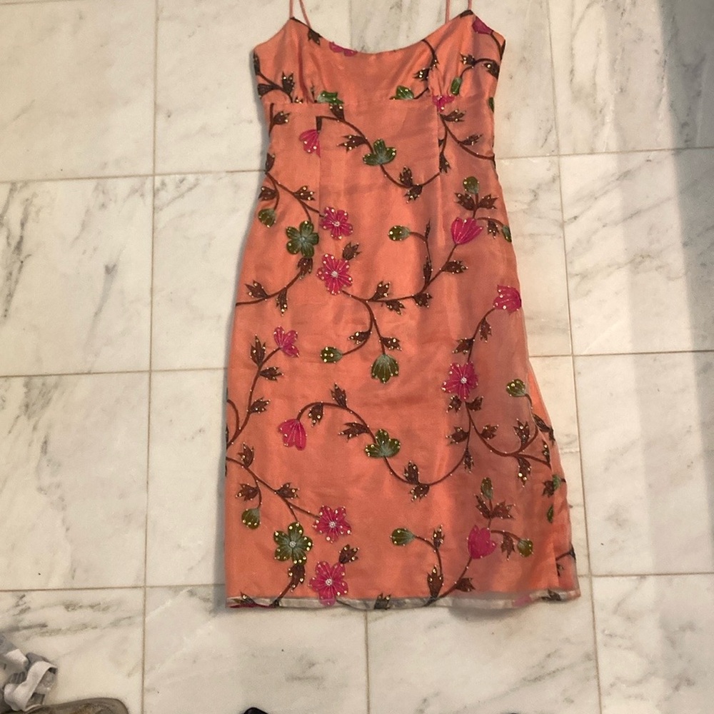 Sleeveless Embellished Dress